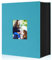 Lanpn Fotoalbum 10x15 1000, Extra Großes XXL Leinen Einstecken Einsteckalbum für Hochformat Fotos Bilder Teal