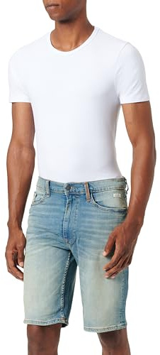 Blend Men's Denim Shorts, 200291/Denim Middle Blue, XL