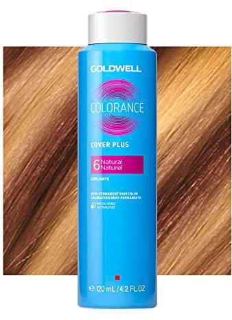 6LL Dunkelblond Goldwell Colorance Cover plus Naturals can, 120 ml