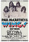 Leinwand Druck Poster Paul McCartney & Wings 1973 Newcastle Retro dekorative Malerei für zu Hause Schlafzimmer Wohnzimmer 60x90cm Kein Rahmen