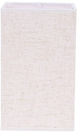 CALLARON Pantalla Cuadrada E27 Reemplazo De Pantalla De Lámpara Pantalla De Lámpara De Mesa Pequeña Pantalla De Lámpara Accesorios Para Pantallas De Lámparas Ligero Antiguo Acortar Planchar