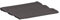 KETTtex Auflage Hocker dunkelgrau I Barhocker Polster 50x50x3cm I KTH1 Sitzauflage weich & robust I Stuhlauflage ohne Verblassen I pflegeleichtes Sitzkissen I Dessin 8692