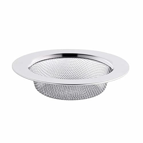 SUL Stainless Steel Kitchen Sink Strainer, Sink Food Catcher Clog-Free Drain Protector Replacement Plug for Food and Hole Hair Catcher, Sink Strainer for Bathroom, Kitchen, Bathtub – 10.5cm (1)