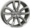 Autec Felge UTECA 7.5x17 ET55 5x120 SIL U7517555113023