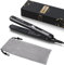 Wavytalk Mini Hair Straightener for Short Hair, Small Straighteners Travel Size Straighteners and Ceramic Plate, Quick and Easy Styling, Black.
