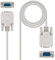 DIGITAL SQUARE Cable Puerto Serie RS232 3m 9pin, Adaptador DB9/Macho a DB9/Hembra, para Ordenador personal, Impresora, Sistema de navegación GPS, Escáner, Cámara, Módem (3M, RS232 Macho-Hembra)