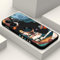 LEECG für iPhone 15 Pro Hülle, Astronautin Muster Design für iPhone 15 Pro Handyhülle mit Mikrofaser weiche flüssigem Silikon für iPhone 15 Pro Schutzhülle-Schwarz 4
