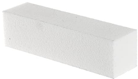 Kit De Manicura Para Uñas 10 Piezas Pulidores De Uñas Bloques De Lijado Limas Bloque De Esmalte De Uñas Esponja Lima De Uñas Blanca