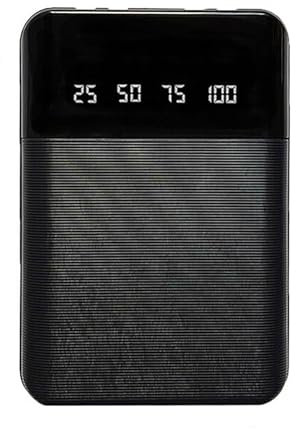 DAGIJIRD DIY Power Bank Case 4 Slot 18650 21700 Caja de batería Caja de batería móvil Caja de batería con pantalla LCD
