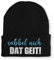 tshirtladen Beanie Mütze sabbel nich. Dat Geit! Statement Wintermütze, Farbe: Black