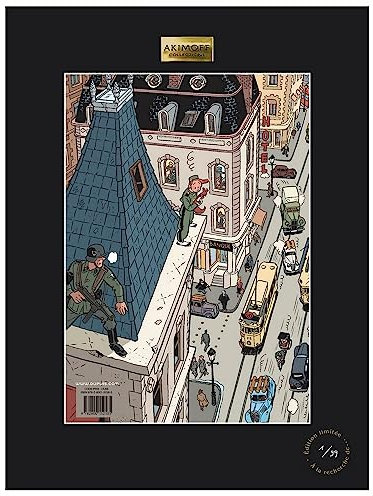 Akimoff Collections Poster Franquin Spirou and Fantasio, The Kastar of The Marolles (30x40cm)