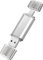 AdrreyuFny Chiavetta USB C 128GB Pen Drive USB 2.0 OTG Flash Drive 2 in 1 Memory Stick 128 Gbyte Type C Pennetta USB Pendrive per PC/Laptop/Tablet, Smartphone con USB-C (Argento)
