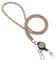 Soleebee Kartenhalter Trageband, Bling Strass Schlüsselband Lanyard mit Schlüsselring Kristall Halsband Damenkette Halskette Kit für Schlüsselanhänger ID-Kartenhalter (Champagner mit Ausweis JoJo)