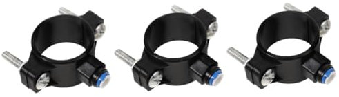 jojofuny 3pcs Reverse Osmosis Water Filter Clamp Flexible Waste Pipe Clamp Quick Connect