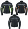 BOSmoto Motorradjacke Herren mit Protektoren,Sommerjacke winddicht, herausnehmbar, wasserdicht, Motorrad Textil Sommer Jacke,Motorrad Jacke (DE/NL/SE/PL, Alphanumerisch, M, Regular, Regular, ORANGE)