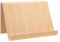 KaMel GmbH Tablet-Halter aus Holz, ca, 26 x 16 x 16 cm, auch als Buchständer nutzbar, modernes, geschwungenes Design - handlich und leicht (Bambus)