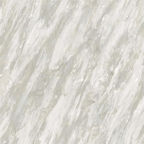 Ugépa Venezia M66397D Papier peint intissé Gris argenté marbre 10,05 x 1,06 m