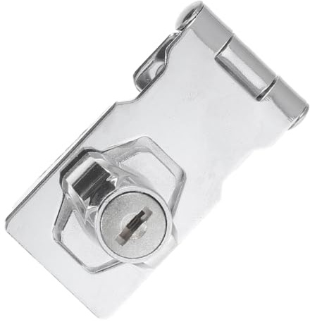 SHINEOFI Serratura Per Armadietto Serratura Per Armadio Per Vetrinetta in Acciaio Inox e Ferro Robusta e Durevole Per Armadietti Porta-documenti Domestici Vetrine Metalliche e Armadietti Da