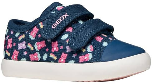 Geox Boys Girls B GISLI Girl B Trainers, AVIO/Multicolour, 26 EU