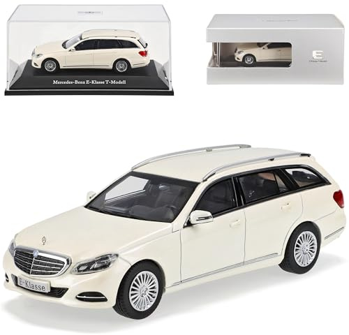 Generisch Mercedes-B E-Klasse Kombi T-Modell Diamant Weiss W212 S212 Ab Facelift 2013 1/43 Kyosho Modell Auto