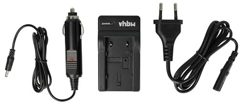 vhbw Ladegerät kompatibel mit JVC GZ-HD10ex, GZ-HD3, GZ-HD30, GZ-HD300, GZ-HD300AEU, GZ-HD300BEU Kamera Camcorder Action Cam-Akku - Ladeschale