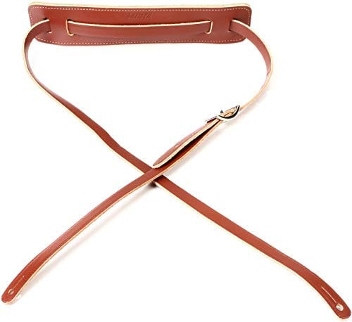 Gretsch 922-0664-050 Vintage Leather Guitar Strap, Walnut