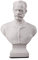 Russischer Komponist Pjotr Tschaikowski marmor Büste Statue Skulptur 12 cm