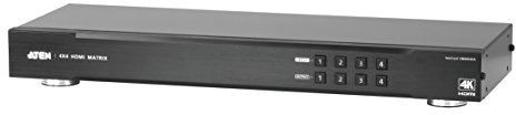 ATEN VM0404HA 4 x 4 4K HDMI Audio/Video Matrix Switch Schwarz