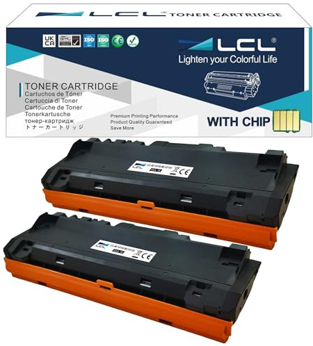 LCL MLT-D116L Schwarz Toner kompatibel für Samsung MLT-D116L MLT-D116S für Samsung Xpress M2625 M2625D M2675FN M2825DW M2825ND M2875FD M2875ND M2875FW M2885FW M2835DW (2-Pack)