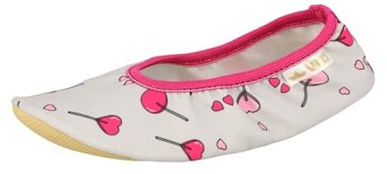 Lico Unisex Kinder 1 Style Gymnastikschuhe, Grau Pink, 35 EU