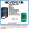 Télécommande compatible NOVOFERM MCHS43-2 433.92MHz