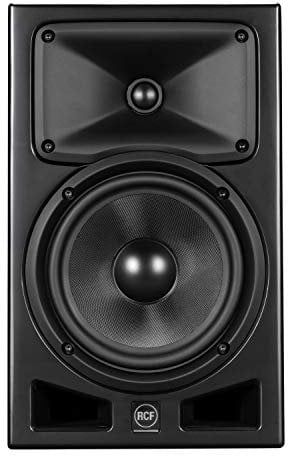RCF Monitor da studio alimentato da 8, nero - RAL 9005, AYRA-Eight-PRO