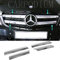 Chrome Kühlergrill 4 Stück S.STEEL für Mercedes Vito W639 Facelift von 2010 bis 2014