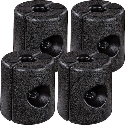 INSTENT Pavillonstandfüße 4er Set, mit Wasser/Sand befüllbar, schwarz