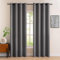 MIULEE Vorhänge Grau Blickdicht mit Ösen, Schöner Weicher Verdunklungsvorhänge zum Verdunkeln von Räumen, 2er Set Gardinen Abdunkelnd Schlafzimmer Wohnzimmer Thermovorhang Kälteschutz 140X215 cm