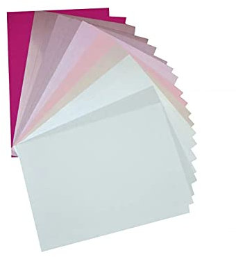 Netuno 20 Blatt Bastelpapier Set Rosa DIN A5 14,8 x 21 cm Farbpapier Karten basteln Bastelkarton farbig Bastelset Papier Bastelbogen Designpapier bunt bedruckbar Kartonpapier Kartengestaltung