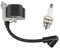 MCHNIC Ignition Coil with Spark Plug for STIHL FS38 FS45 FS46 FS55 FC55 HL45 HS45 KM55 Chainsaw Replace 4140 400 1308