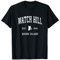 Uhr Hill Rhode Island RI Sportdesign im Vintage-Stil T-Shirt