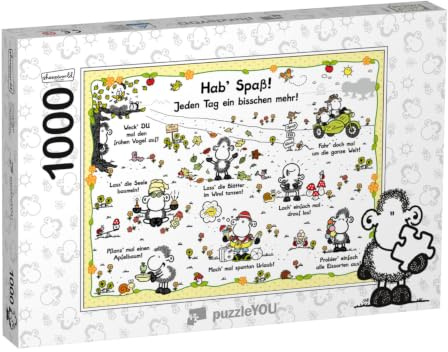 puzzleYOU: Puzzle 1000 Teile „Hab’ Spaß!“
