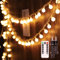 MOOKLIN ROAM Kugel Lichterkette, 100 LEDs Lichterkette Kugel 13m 8 Modi Dimmbar, Partylichterkette mit Stecker für Innen und Außen - ideal für Weihnachten, Hochzeit, Party, Garten