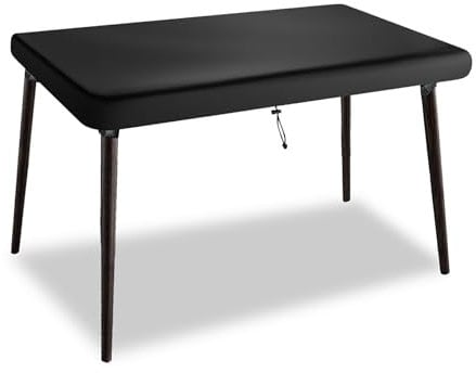 Delixike Schutzhülle für Tischplatte Gartentischabdeckungen,Anti-UV Abdeckung Gartentisch Wasserdicht Gartentisch Abdeckung Rechteckig Gartentischhülle 150 x 90 x 15 cm