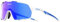 KAPVOE Polarisiert Fahrradbrille Herren Damen MTB Brille TR90 Rahmen Rennrad Brille UV400 Schutz Radbrille Sport Sonnenbrille für Radfahren Laufen Volleyball Baseball Golf Radsportbrille Blau