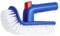 FASLOLSDP Bathroom Cleaning Brush Step Brush 180 Rotating Handle Decontamination Angle Cleaning Brush Floor Polisher Cleaning Tools For Small Crevices (Blue, One Size)