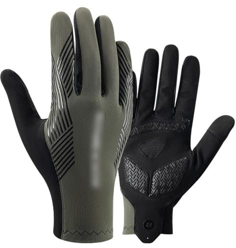 HJUGHPN Climbing Gloves Finger Cycling Gloves Breathable Touch Screen Bike Gloves Shockproof(XXL)