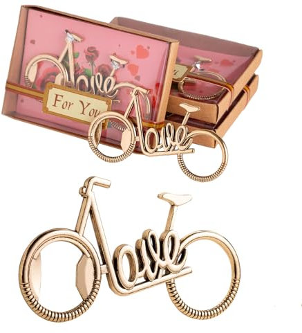 5 Pcs Bike Bottle Opener,Bicycle Beer Opener,Portable Vintage Bottle Opener - Christmas Birthday Gift for Cyclist Men,Dad,Husband, Boyfriend