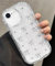Toycamp for iPhone SE Case - for iPhone 8/7 Case Cute Women Girly Girls Glitter Phone Cover Kawaii Sparkle Bling Aesthetic Pretty Unique Design Funda for Apple SE 2nd/3rd Generation, Bowtie