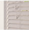 Silver Birch 50mm Faux Wood Venetian Blinds Fine Grained With Strings 120cm Drop 180cm Wide