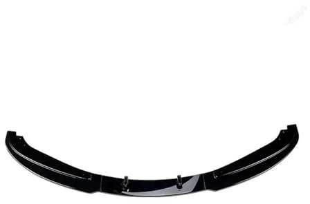 Frontstoßstange Spoiler Für 3 Serie E90/E91 Facelift Für LCI 2008–2011 Auto-Frontspoiler Stück Für Maxton-Stil Frontsplitter Stoßstangenlippe Tuning(Gloss Black)