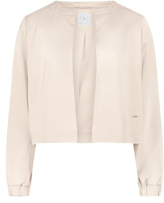 Betty & Co Damen Blazer-Jacke unifarben 38, Grau