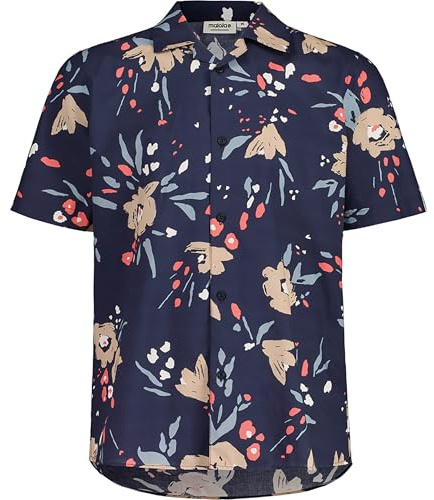 Maloja Herren MutterkarM. Hemd, Night Sky brushflower, XL